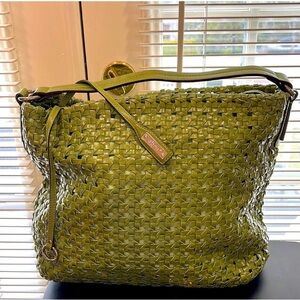 Green Woven Bag - Monday